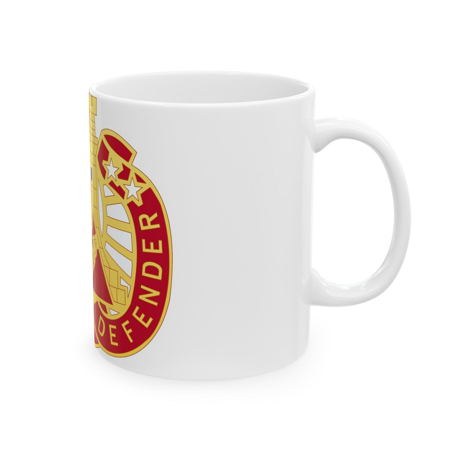 233 Engineer Group (U.S. Army) White Coffee Mug-The Sticker Space