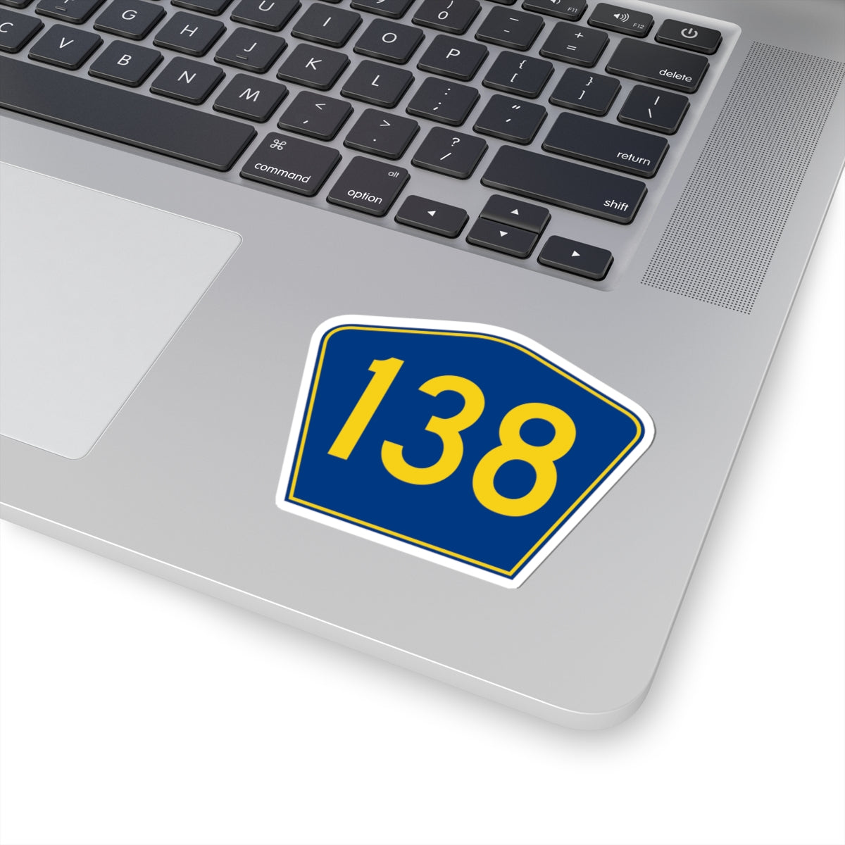 PR secondary 138 (Puerto Rico) (Road Sign) STICKER Vinyl Kiss-Cut Decal