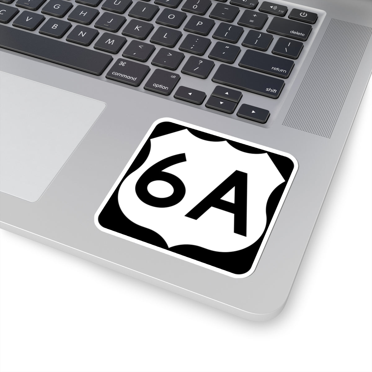 US 6A (Connecticut) (Road Sign) STICKER Vinyl Kiss-Cut Decal