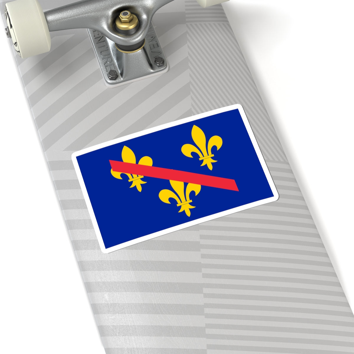 Flag of Dombes (France) STICKER Vinyl Kiss-Cut Decal