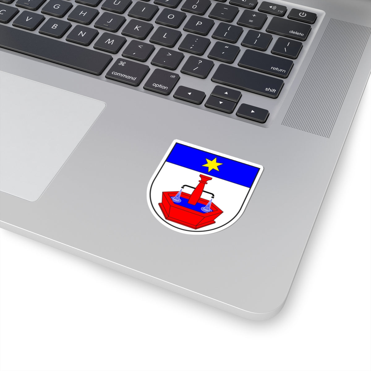 Rothenbrunnen wappen (Switzerland) (Coat of Arms) STICKER Vinyl Kiss-Cut Decal
