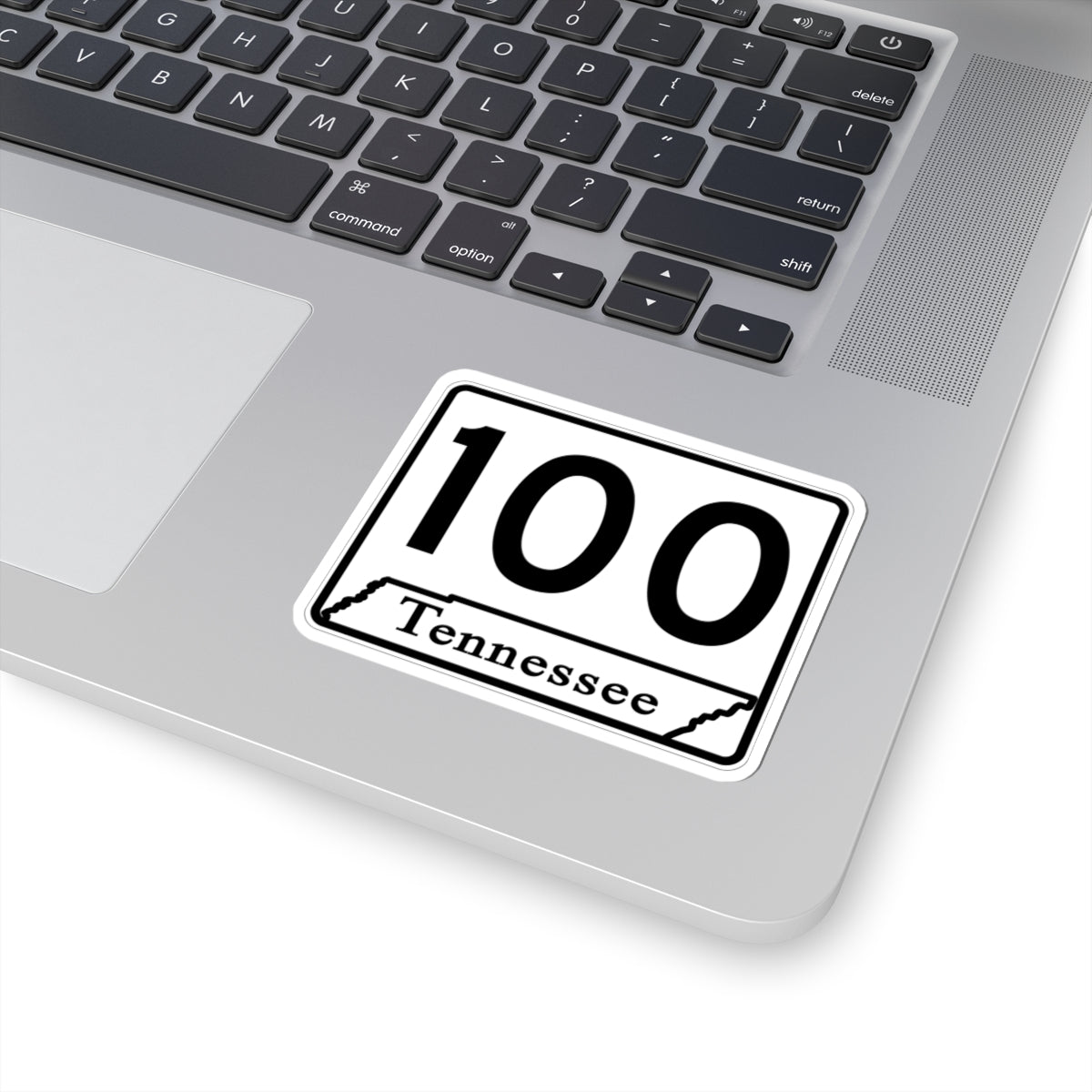 Tennessee 100 (Tennessee) (Road Sign) STICKER Vinyl Kiss-Cut Decal