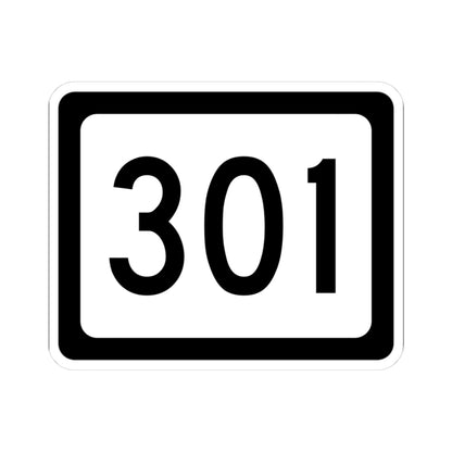 WV-301 (Virginia) (Road Sign) STICKER Vinyl Kiss-Cut Decal