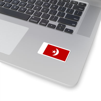 Flag of Umm al-Qaiwain (United Arab Emirates) STICKER Vinyl Kiss-Cut Decal