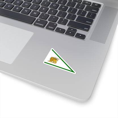 Zand Dynasty flag (Iran) STICKER Vinyl Kiss-Cut Decal