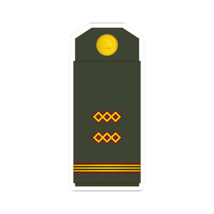 06 Mongolian Army 2SG (Mongolia) (Military Rank) STICKER Vinyl Kiss-Cut Decal