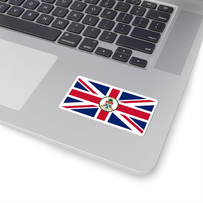 Flag of the Governor of the Cayman Islands pre-1999 (United Kingdom) STICKER Vinyl Kiss-Cut Decal