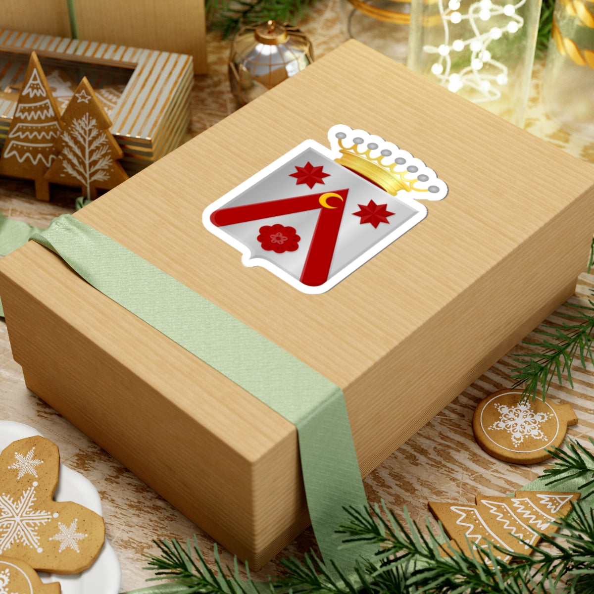 Bergschenhoek wapen (Netherlands) (Coat of Arms) STICKER Vinyl Kiss-Cut Decal