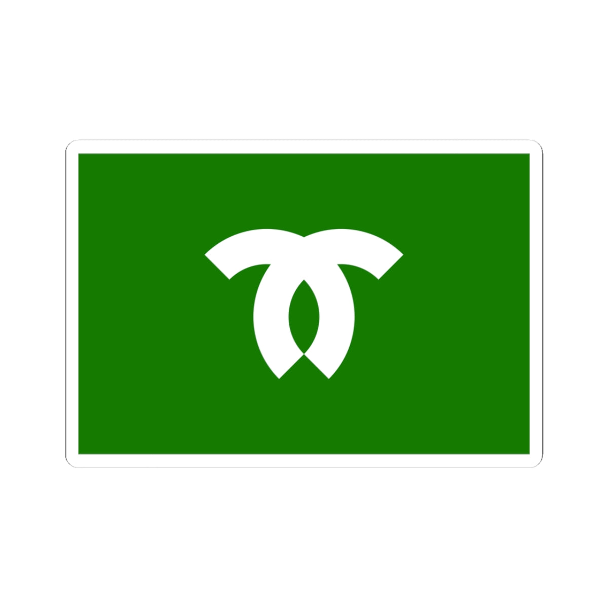 Flag of Kobe (Japan) STICKER Vinyl Kiss-Cut Decal