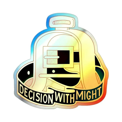 237 Cavalry Regiment (U.S. Army) Holographic STICKER Die-Cut Vinyl Decal 2 Inch Holographic - The Sticker Space