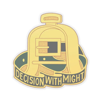 237 Cavalry Regiment (U.S. Army) STICKER Vinyl Kiss-Cut Decal 4 Inch Transparent - The Sticker Space