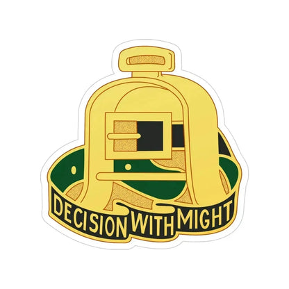 237 Cavalry Regiment (U.S. Army) Transparent STICKER Die-Cut Vinyl Decal 4 Inch - The Sticker Space