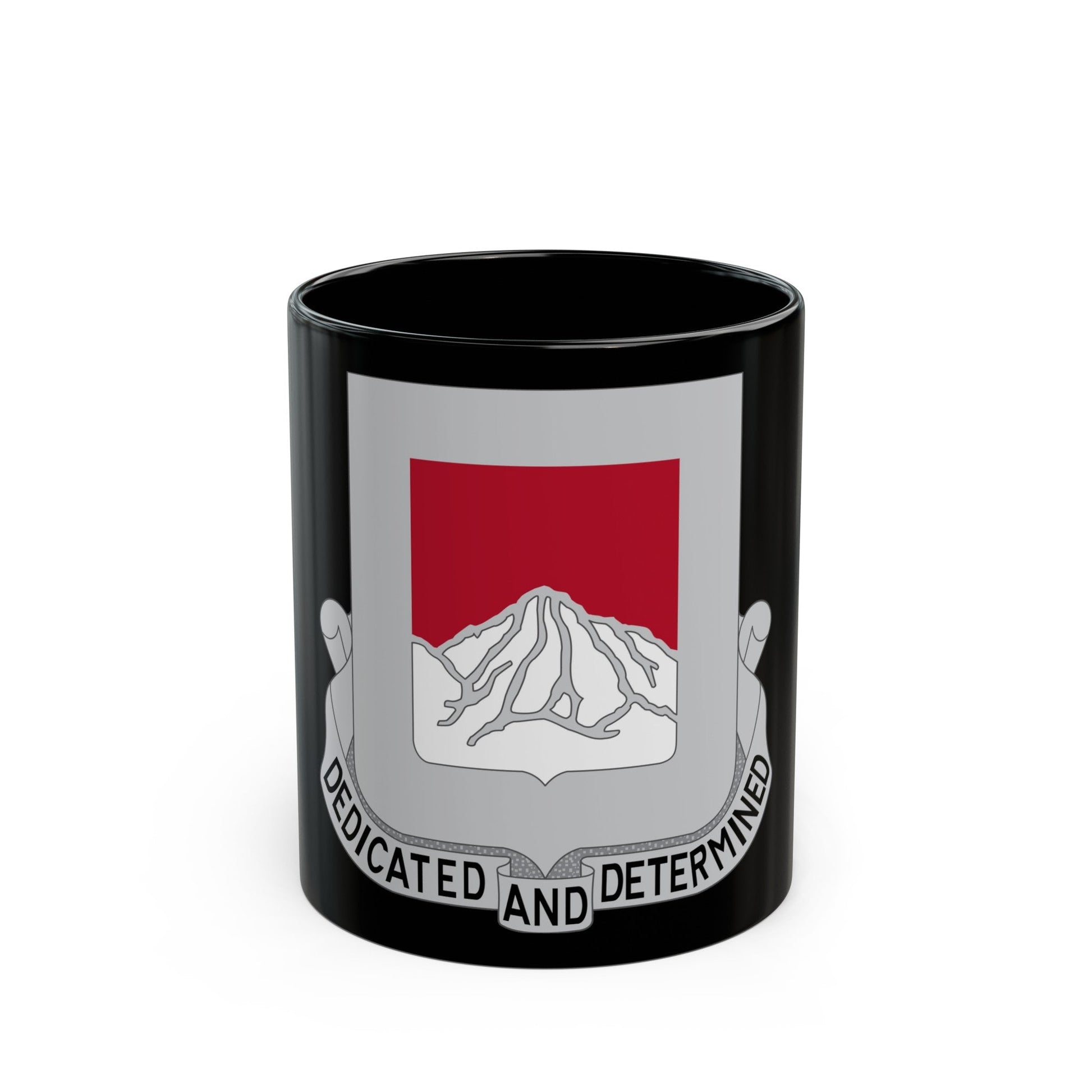 237 Engineer Battalion (U.S. Army) Black Coffee Mug-11oz-The Sticker Space