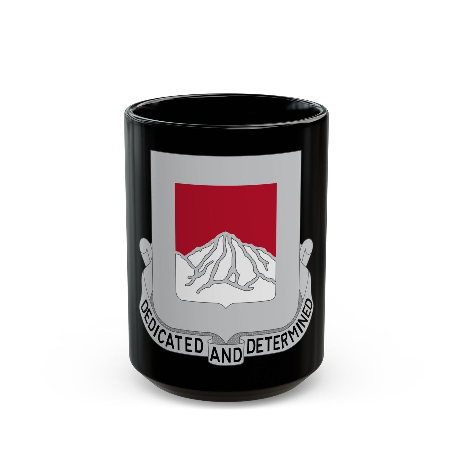 237 Engineer Battalion (U.S. Army) Black Coffee Mug-15oz-The Sticker Space