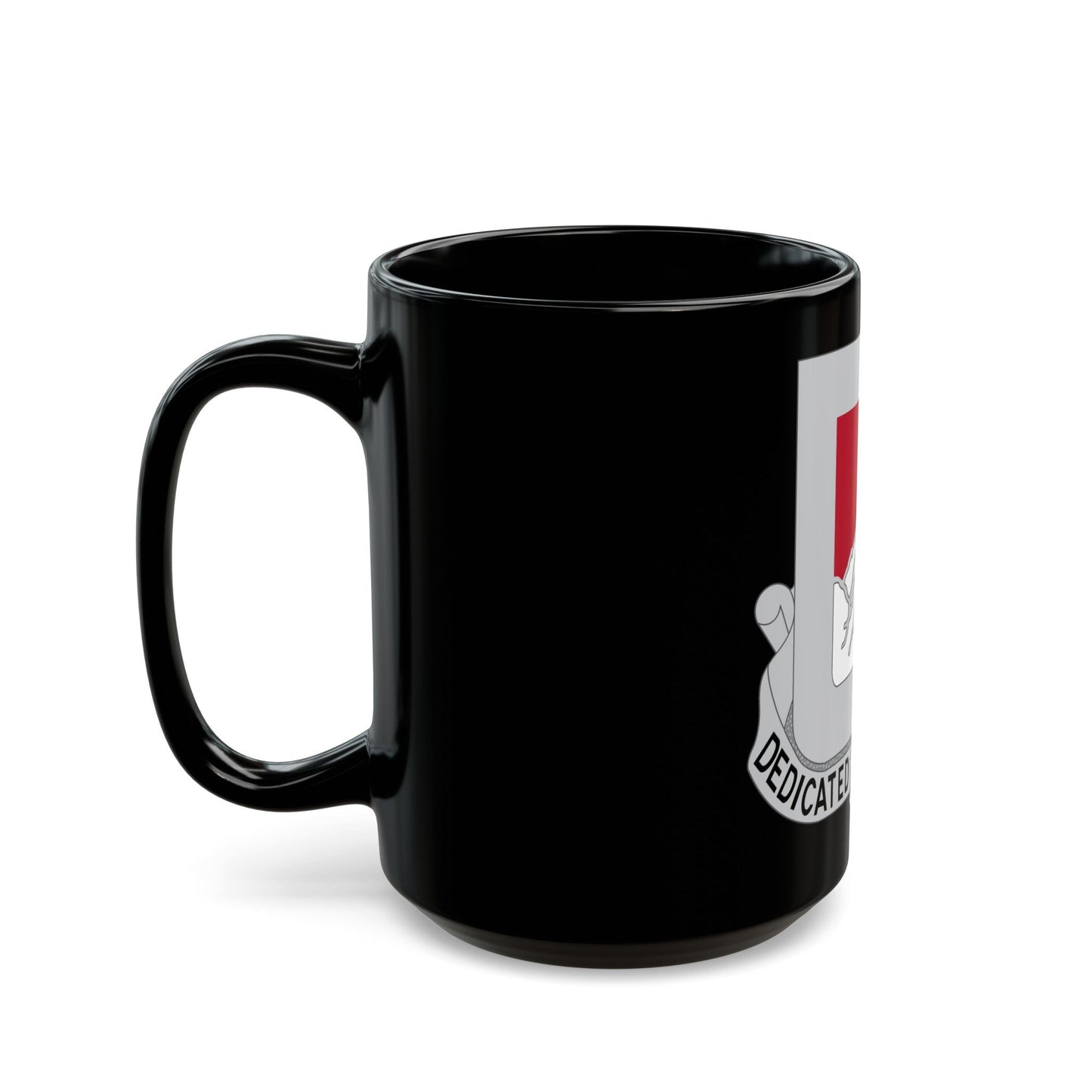 237 Engineer Battalion (U.S. Army) Black Coffee Mug-The Sticker Space