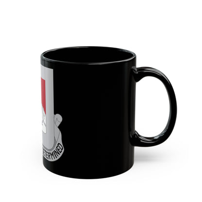 237 Engineer Battalion (U.S. Army) Black Coffee Mug-The Sticker Space