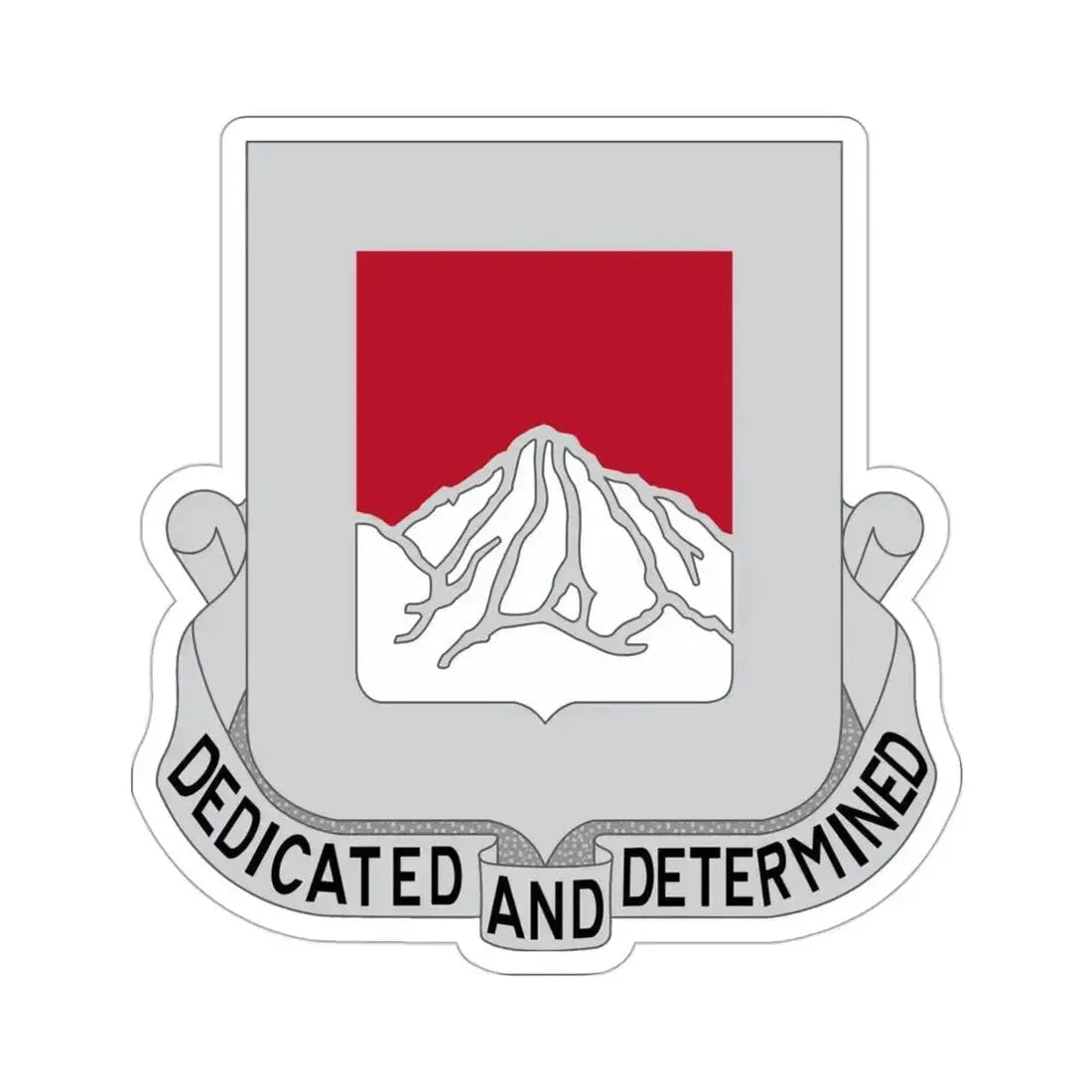 237 Engineer Battalion (U.S. Army) STICKER Vinyl Die-Cut Decal 3 Inch - The Sticker Space