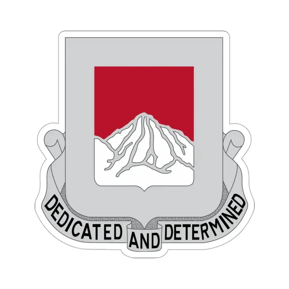 237 Engineer Battalion (U.S. Army) STICKER Vinyl Die-Cut Decal 3 Inch - The Sticker Space