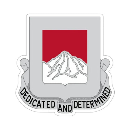 237 Engineer Battalion (U.S. Army) STICKER Vinyl Die-Cut Decal 3 Inch - The Sticker Space
