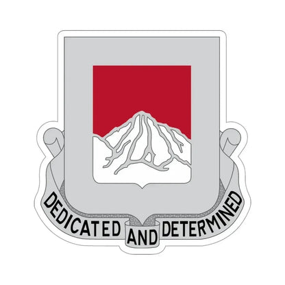 237 Engineer Battalion (U.S. Army) STICKER Vinyl Die-Cut Decal 4 Inch - The Sticker Space