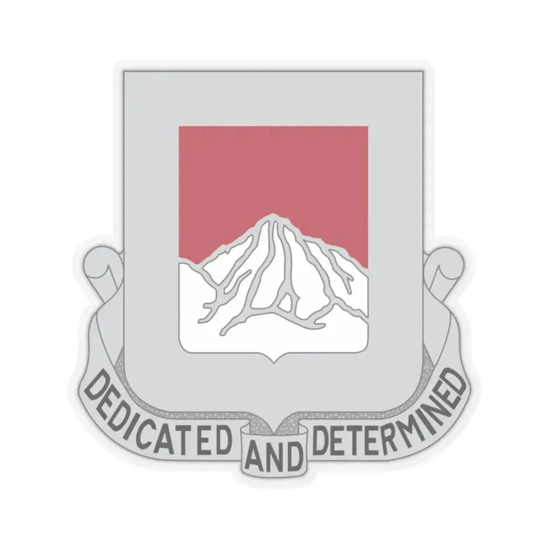 237 Engineer Battalion (U.S. Army) STICKER Vinyl Kiss-Cut Decal 2 Inch Transparent - The Sticker Space