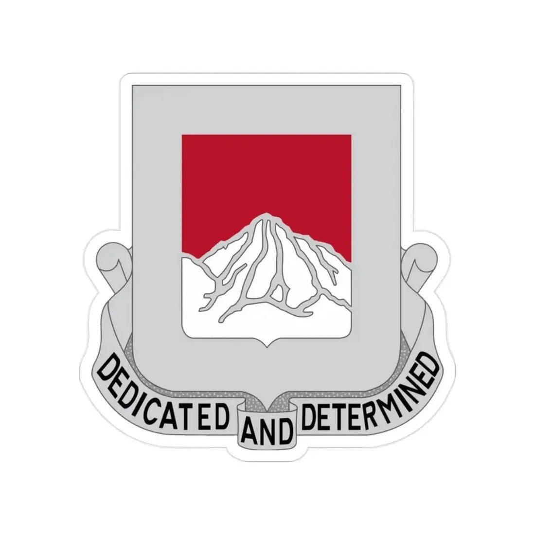 237 Engineer Battalion (U.S. Army) Transparent STICKER Die-Cut Vinyl Decal 2 Inch - The Sticker Space