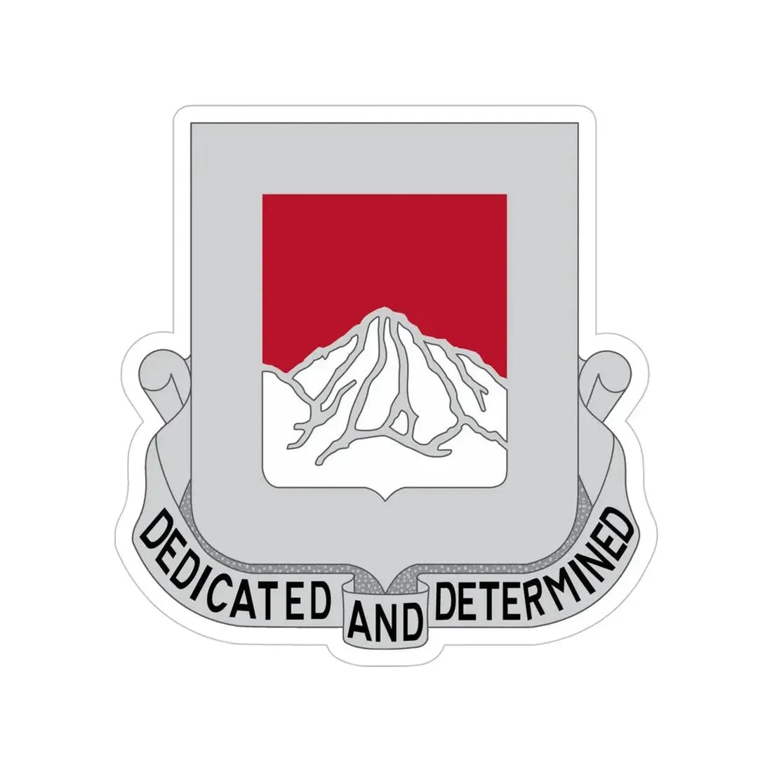 237 Engineer Battalion (U.S. Army) Transparent STICKER Die-Cut Vinyl Decal - The Sticker Space
