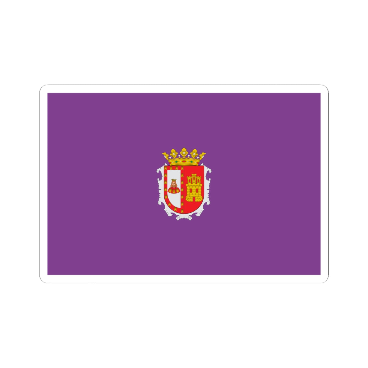 Burgos provincia (Spain) STICKER Vinyl Kiss-Cut Decal