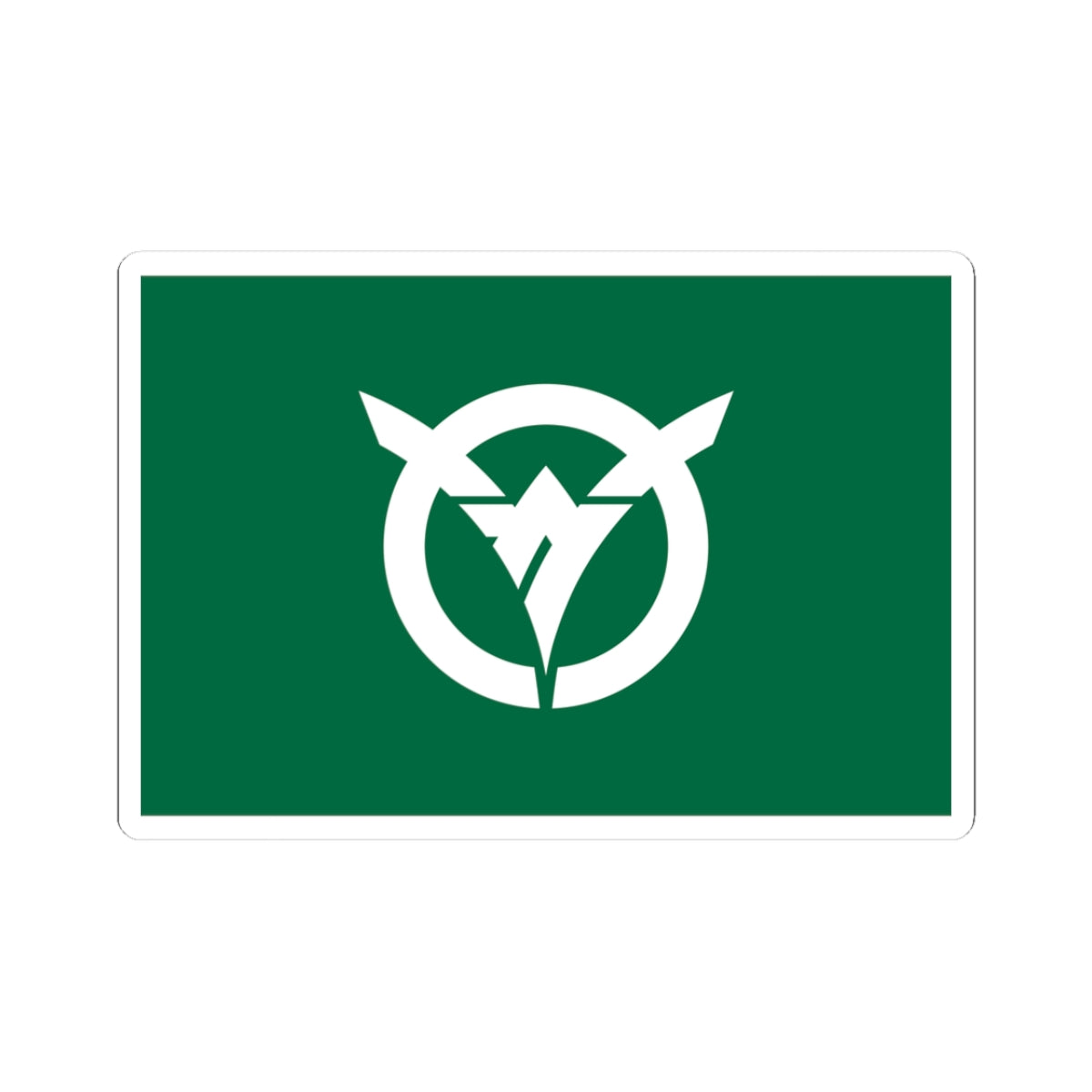 Flag of Sakado Saitama (Japan) STICKER Vinyl Kiss-Cut Decal