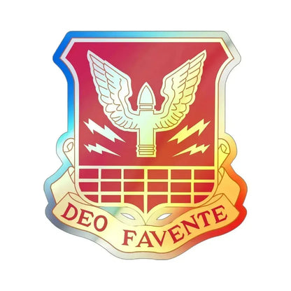 238 Cavalry Regiment (U.S. Army) Holographic STICKER Die-Cut Vinyl Decal 4 Inch Holographic - The Sticker Space