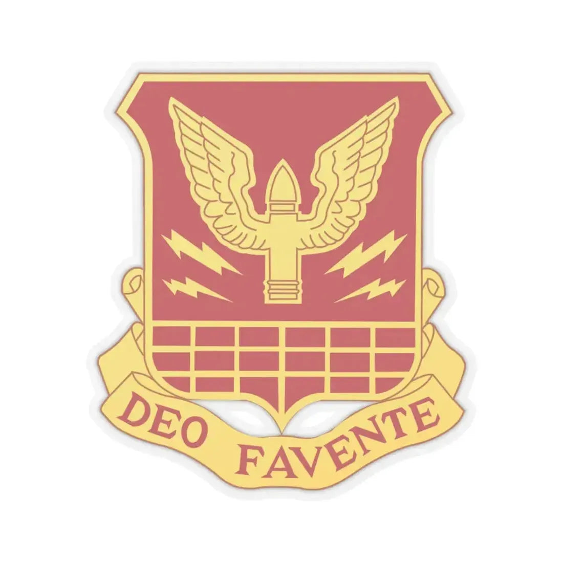 238 Cavalry Regiment (U.S. Army) STICKER Vinyl Kiss-Cut Decal 3 Inch Transparent - The Sticker Space