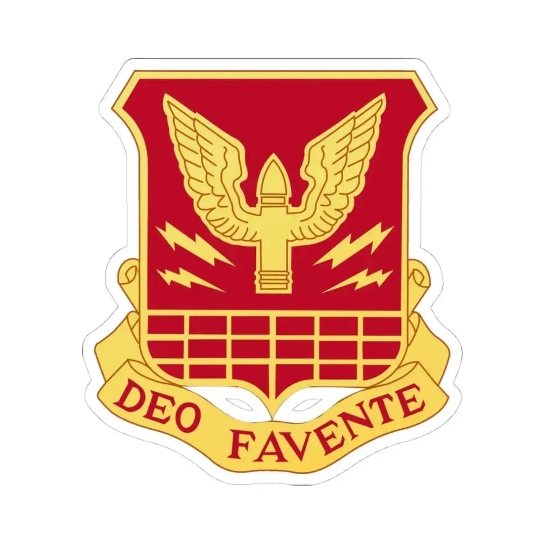 238 Cavalry Regiment (U.S. Army) STICKER Vinyl Kiss-Cut Decal 4 Inch White - The Sticker Space