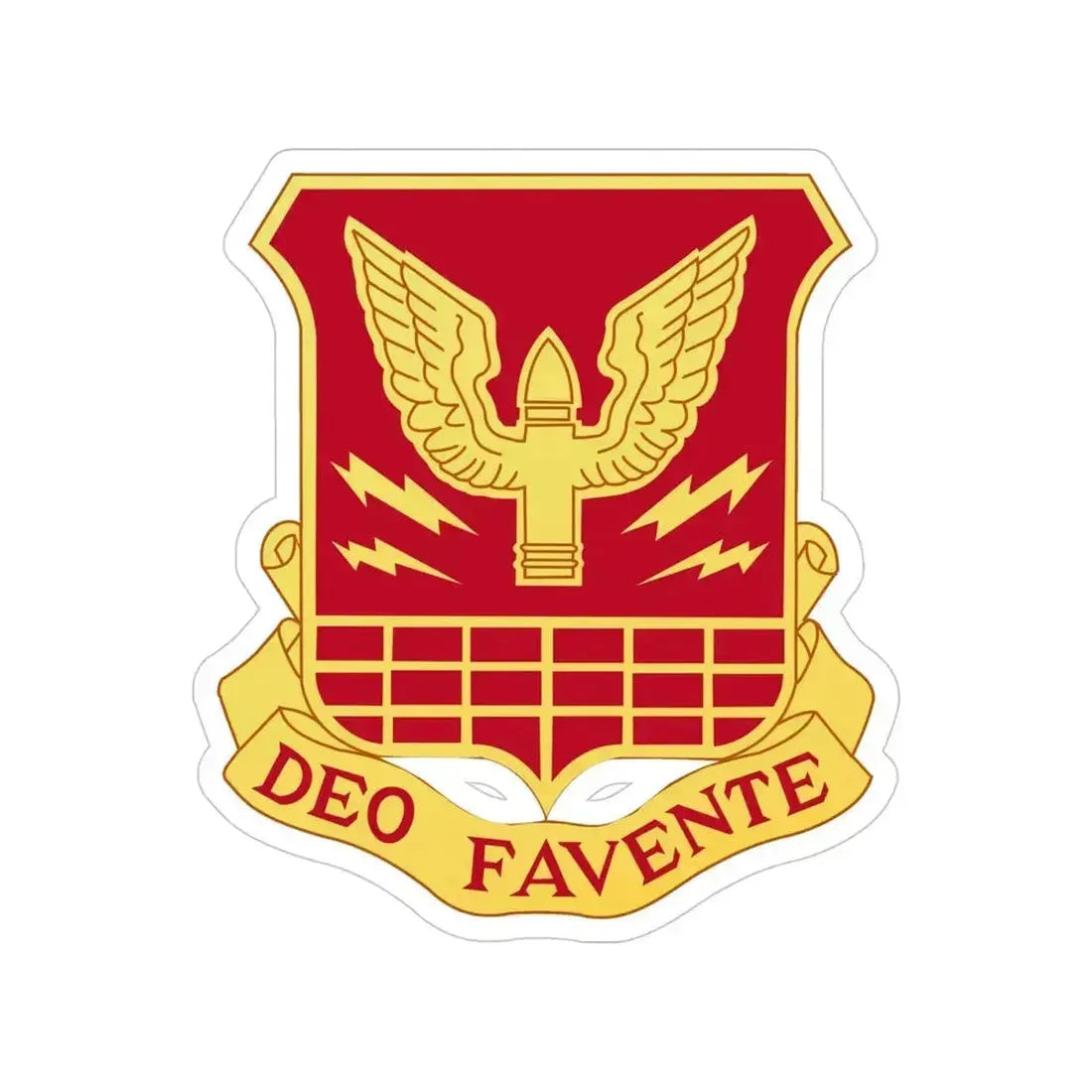 238 Cavalry Regiment (U.S. Army) Transparent STICKER Die-Cut Vinyl Decal 4 Inch - The Sticker Space