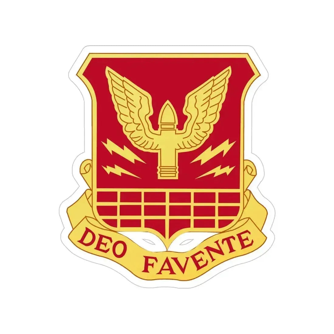 238 Cavalry Regiment (U.S. Army) Transparent STICKER Die-Cut Vinyl Decal 5 Inch - The Sticker Space