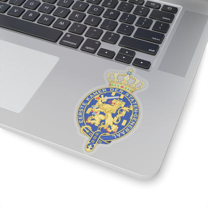 Coat of arms of the Eerste Kamer - STICKER Vinyl Kiss-Cut Decal