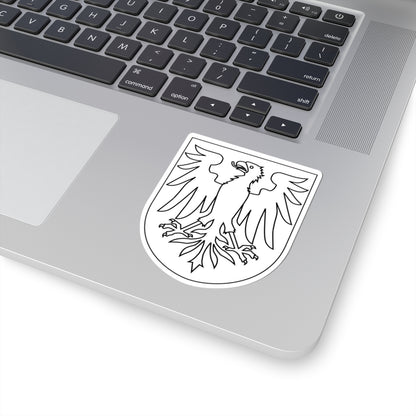 Undersvik vapen (Sweden) (Coat of Arms) STICKER Vinyl Kiss-Cut Decal