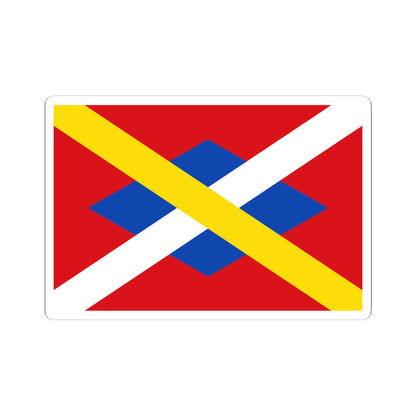 Bandera dAlbanya (Spain) STICKER Vinyl Kiss-Cut Decal