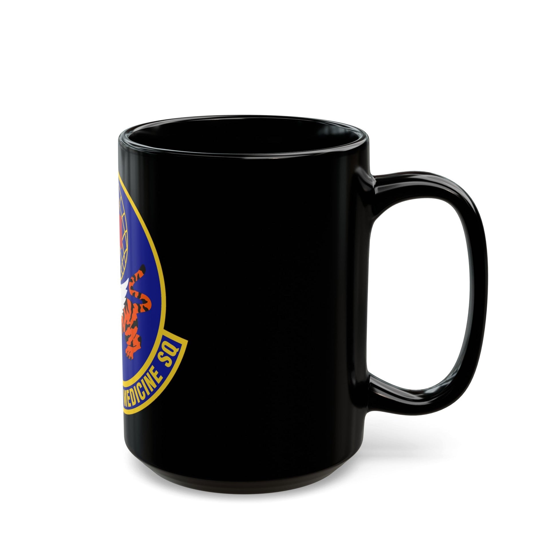 23d Aerospace Medicine Squadron (U.S. Air Force) Black Coffee Mug-The Sticker Space