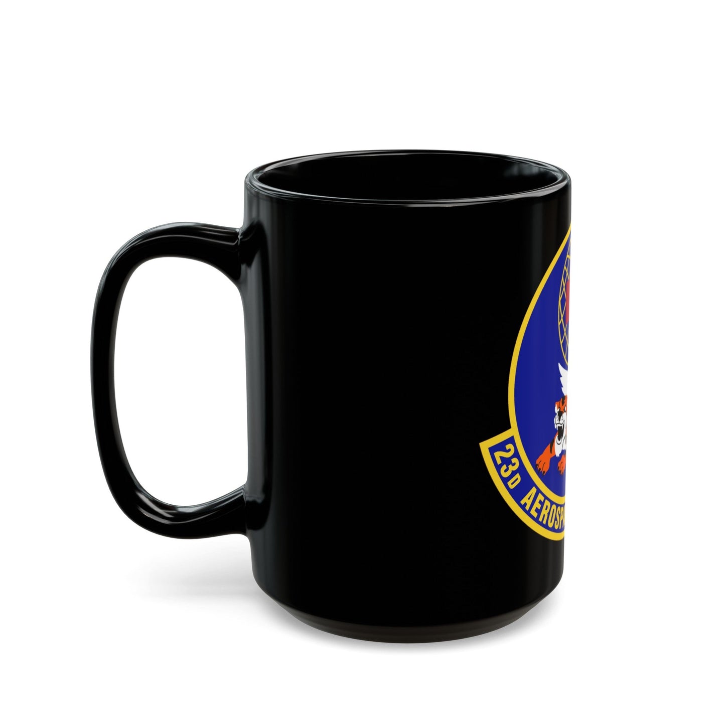 23d Aerospace Medicine Squadron (U.S. Air Force) Black Coffee Mug-The Sticker Space