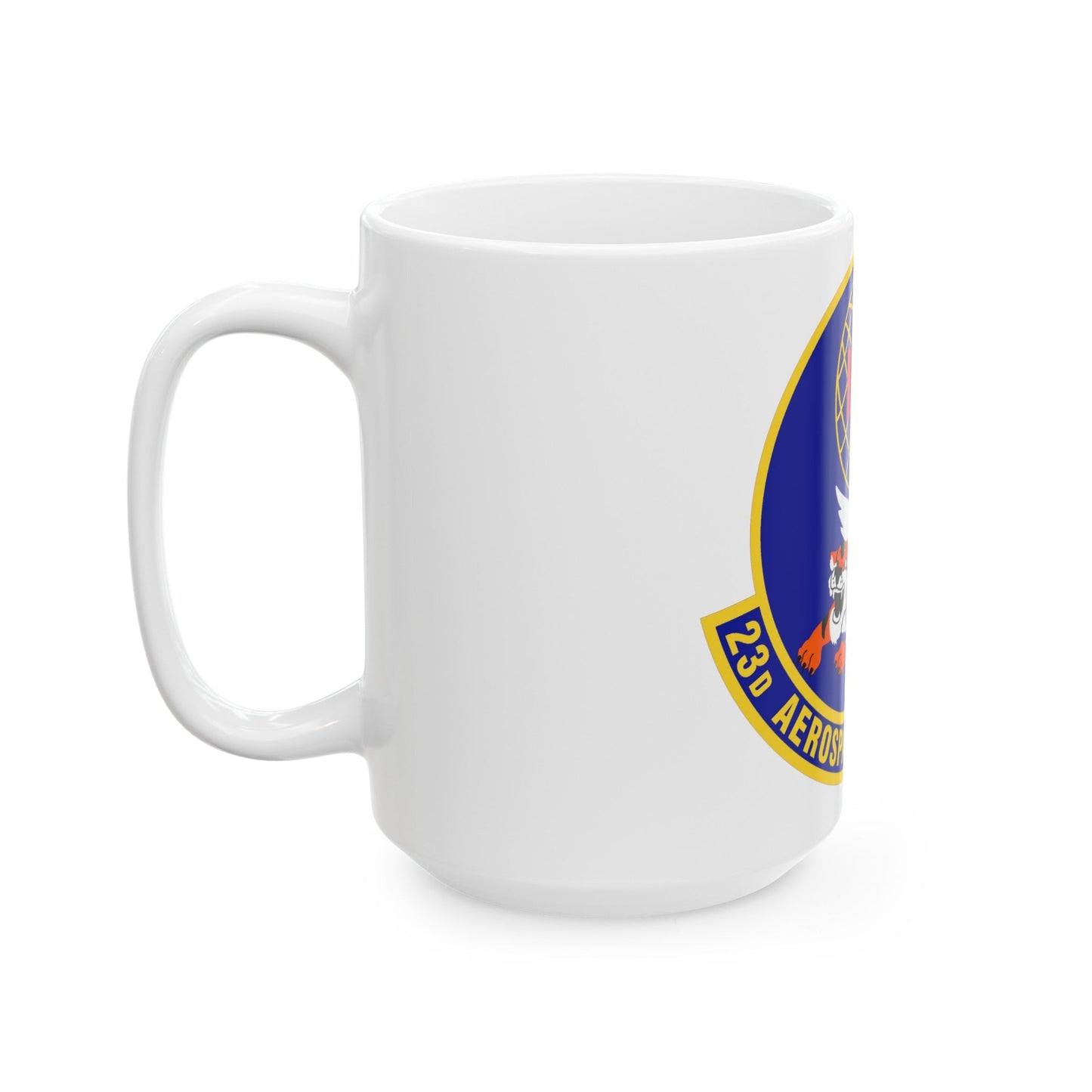 23d Aerospace Medicine Squadron (U.S. Air Force) White Coffee Mug-The Sticker Space