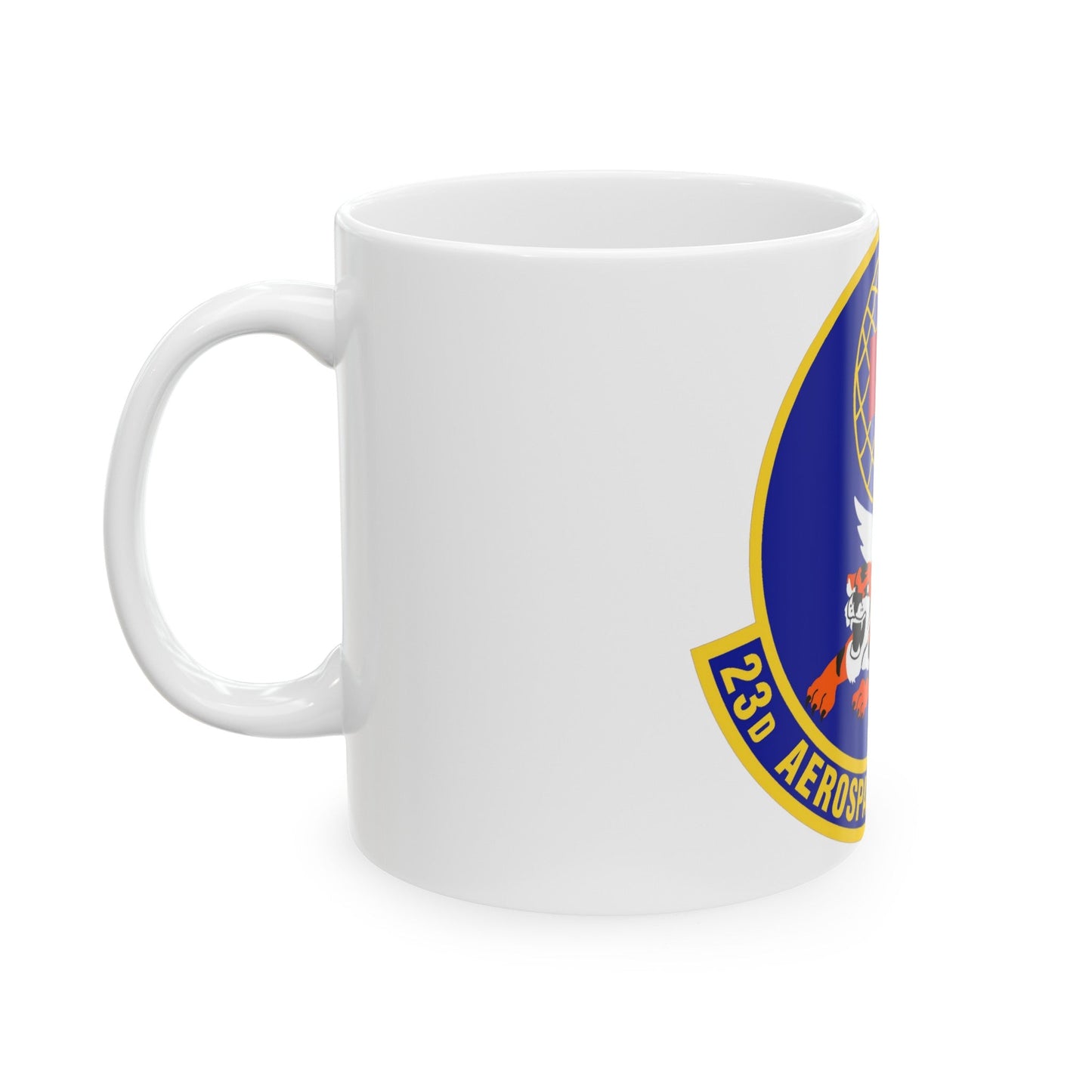 23d Aerospace Medicine Squadron (U.S. Air Force) White Coffee Mug-The Sticker Space