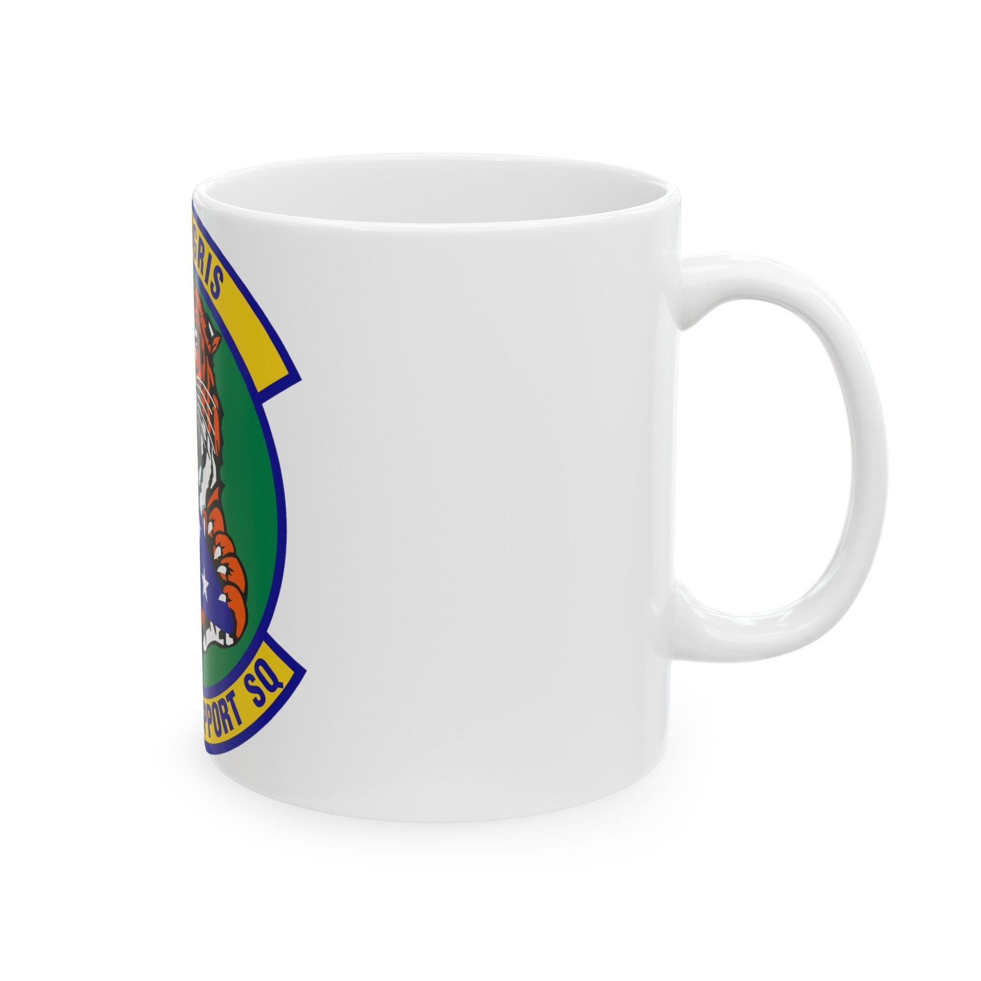 23d Force Support Squadron (U.S. Air Force) White Coffee Mug-The Sticker Space