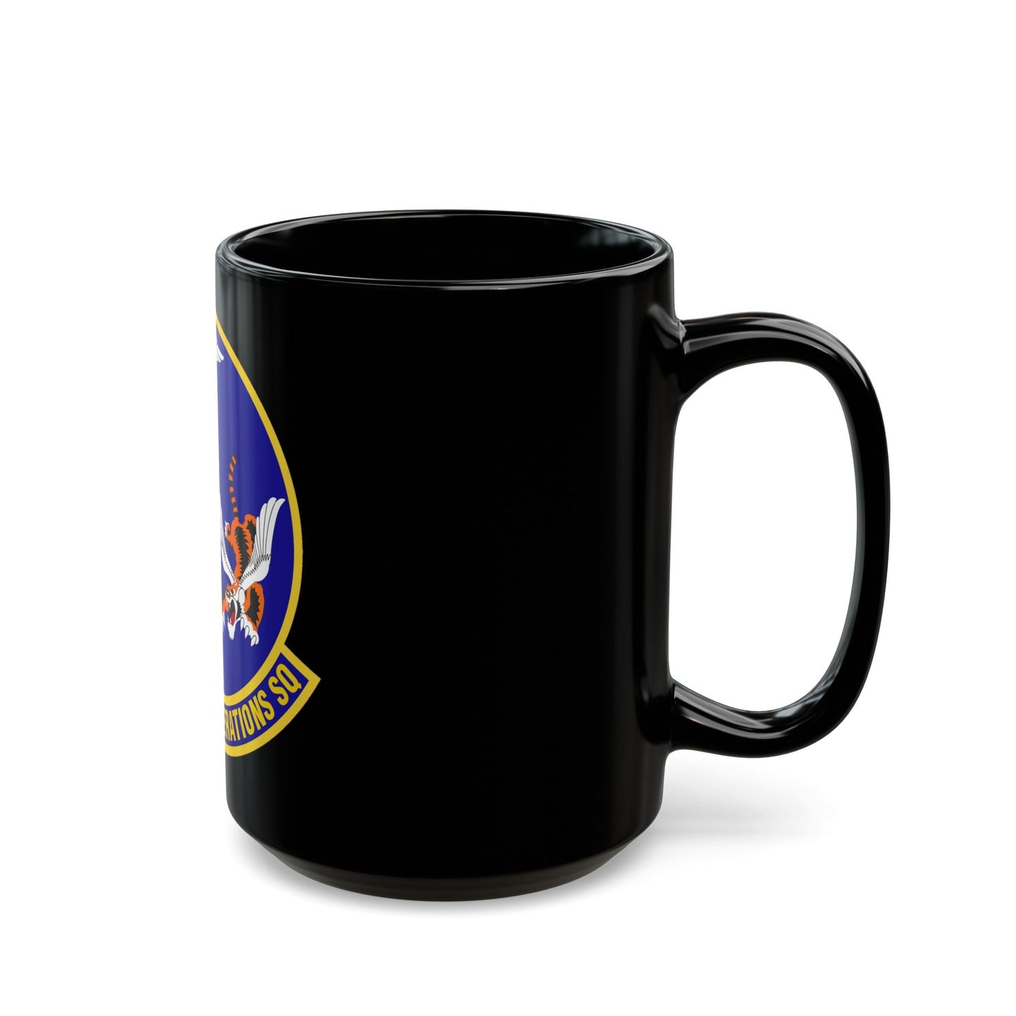 23d Medical Operations Squadron (U.S. Air Force) Black Coffee Mug-The Sticker Space