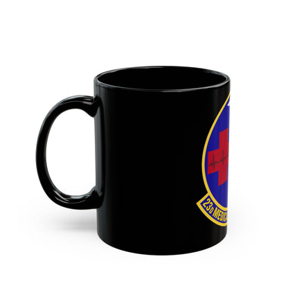 23d Medical Operations Squadron (U.S. Air Force) Black Coffee Mug-The Sticker Space