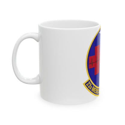 23d Medical Operations Squadron (U.S. Air Force) White Coffee Mug-The Sticker Space