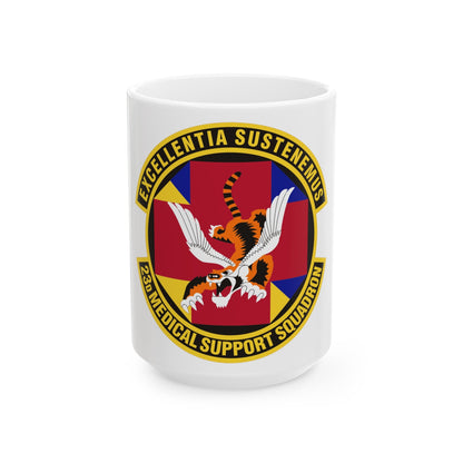 23d Medical Support Squadron (U.S. Air Force) White Coffee Mug-15oz-The Sticker Space