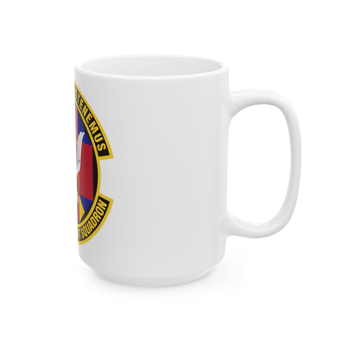 23d Medical Support Squadron (U.S. Air Force) White Coffee Mug-The Sticker Space