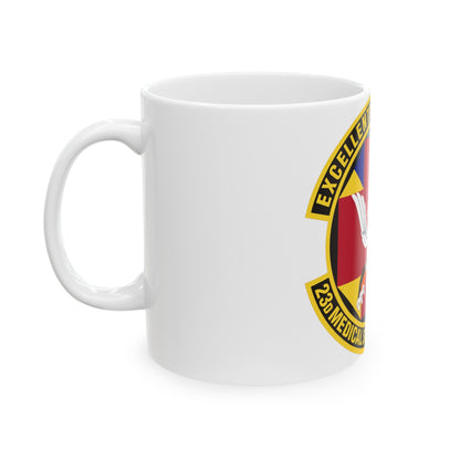 23d Medical Support Squadron (U.S. Air Force) White Coffee Mug-The Sticker Space