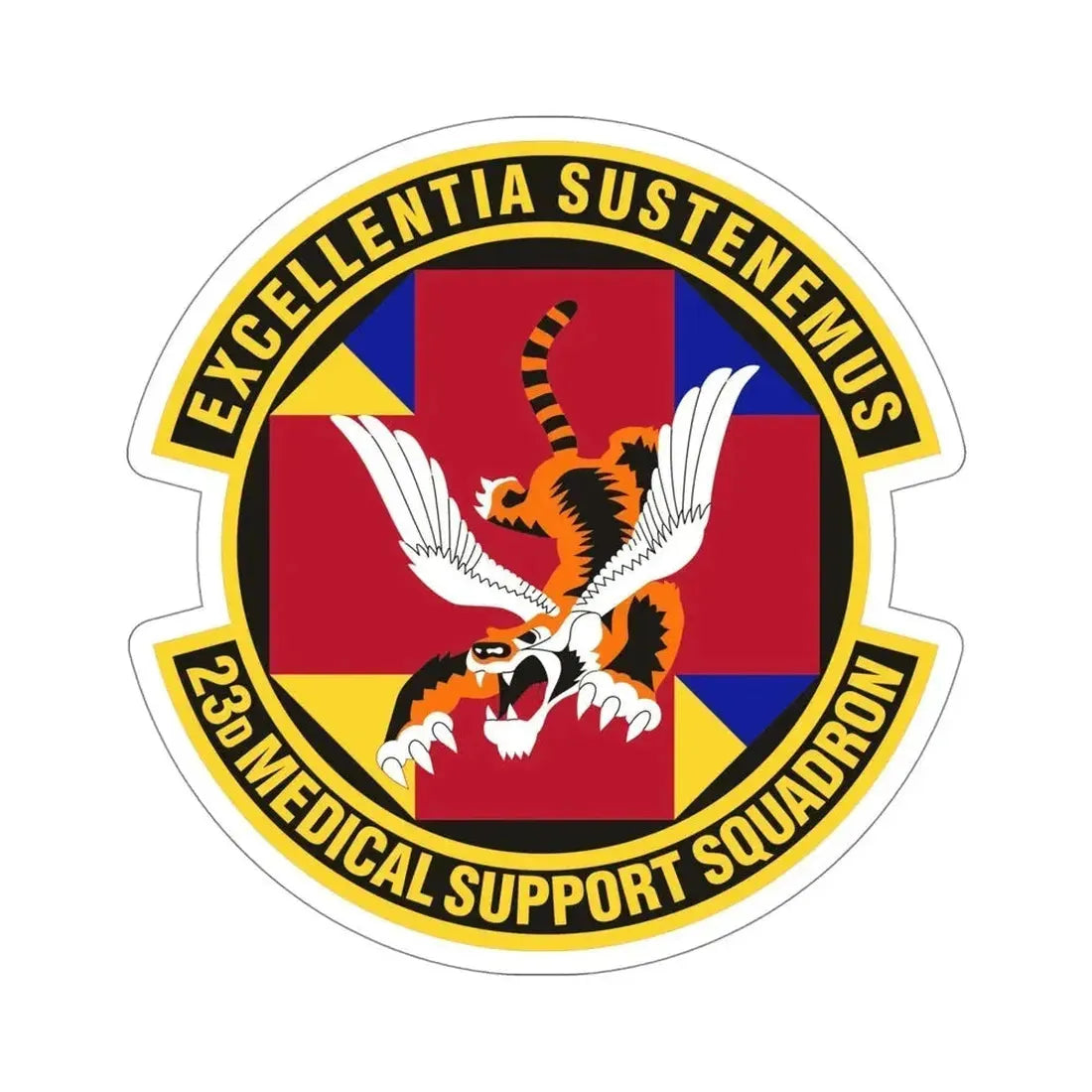 23d Medical Support Squadron (U.S. Air Force) STICKER Vinyl Die-Cut Decal - The Sticker Space