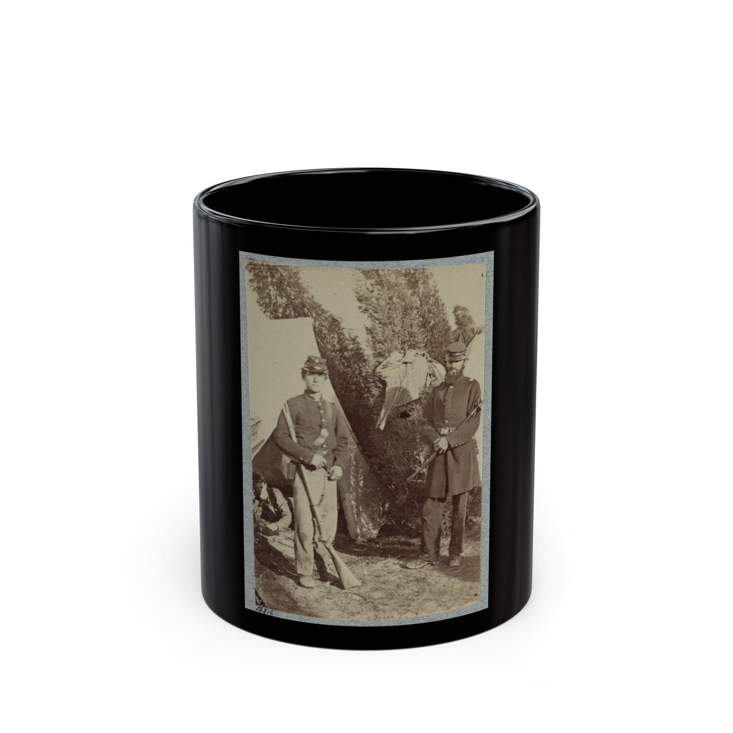 23d New York Infantry 001 (U.S. Civil War) Black Coffee Mug-11oz-The Sticker Space